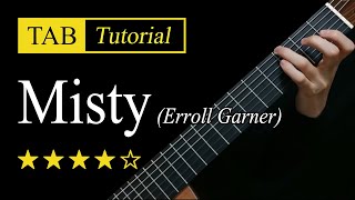 Misty - Fingerstyle Lesson + TAB
