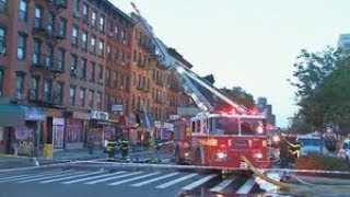 East Village apartment fire injures more than a dozen firefighters