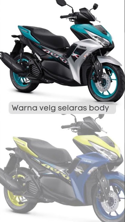 Warna baru Yamaha Aerox 155 MY 2023 #shorts