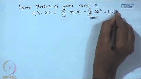 Mod-01 Lec-01 Introduction to vector space