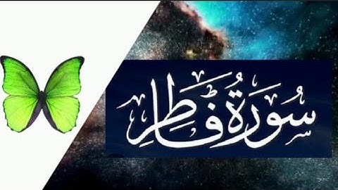 SURAH FATIR  سورة فاطر القارئ فضيلة الشيخ / عمر هشام