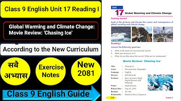 Class 9 English Unit 17 Movie Review 