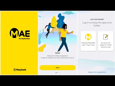 [eng] Maybank MAE Ewallet App 2021 - Register Pertama Kali