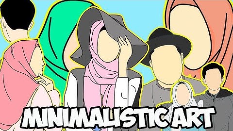 Cara Membuat Vector Kartun|Cartoon Pop Art|  Minimalis Art| Infinite Design| Android|Pemula