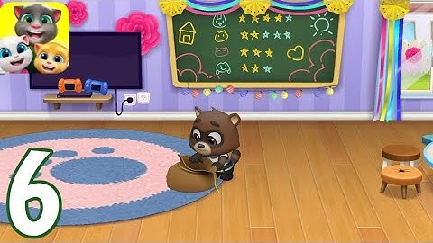 My Talking Tom Friends - Raccoon - Gameplay Walkthrough Part 6 (iOS, Android)