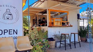 Asmr Cafe Vlog Mini Coffee Shop Street As Slow Kopi Road Side Kaffebar Food Asia Tasty Inside