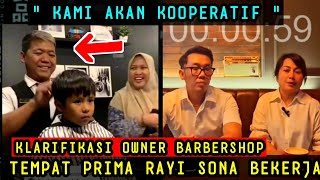 UPDATE KASUS VINA CIREBON..PEMILIK BARBERSHOP TEMPAT PRIMA RAYI SONA BEKERJA BIKIN KLARIFIKASI