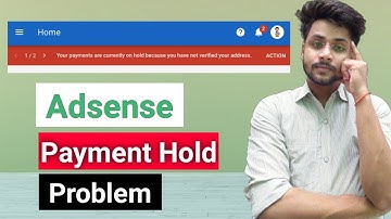 your payment are currently on hold || adsense verify address || adsense pin verification