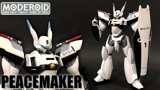 【塗装】パトレイバー　AV-0ピースメーカーのプラモデル〈モデロイド〉　moderoid Plastic Models　PATLABOR AV-0 PEACEMAKER