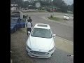 Surveillance footage of Alabama Rapper HoneyKomb Brazy getting shot on live