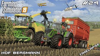 New TRACTOR and first SILAGE harvest with @kedex | Hof Bergmann | Farming Simulator 19 | Episode 24