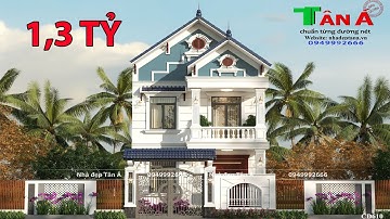 Mẫu Nhà 2 Tầng Mái Thái Tân Cổ Điển Đang Được Yêu Thích Nhất