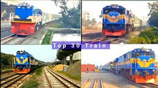 Top  30 Train 🌴 Bangladesh Railway / BD iNFiRU TRAVELLERS