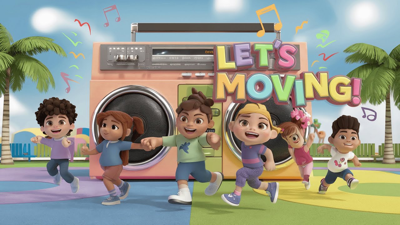 Let’s Get Moving! – A High-Energy Song for Active Kids 🏃‍♀️🎶 | Sing ...