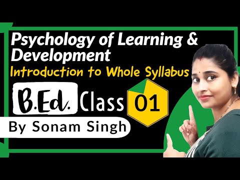 Whole Syllabus | Psychology Of Learning U0026 Development ( Paper 2nd) | Class 1 | #DrRMLAU | #EAdda