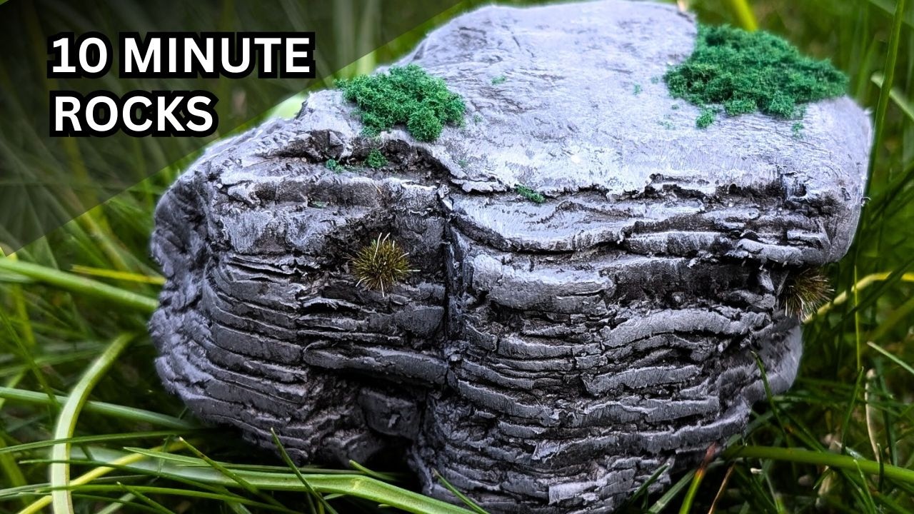 The Easy Way to Carve Realistic Foam Rocks with Zero Experience ...
