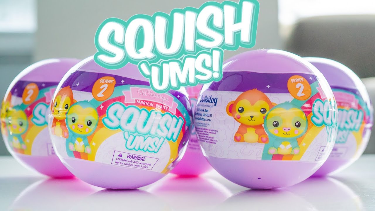 Squish'ums Squishies Pet Boutique Magical Series 2 H5Kids