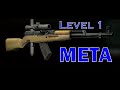 Level 1 Trader META - Early Game Budget Gun Build - Escape from Tarkov Beginner Guide 12.11