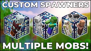 Minecraft - How To Get Custom Spawners!
