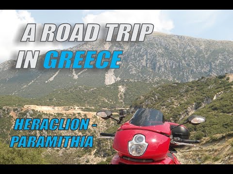 A road trip in Greece, Heraclion to Paramithia