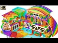 The ULTIMATE Magnetic House Build in 4K | Relaxing ASMR - Magnet Balls Art