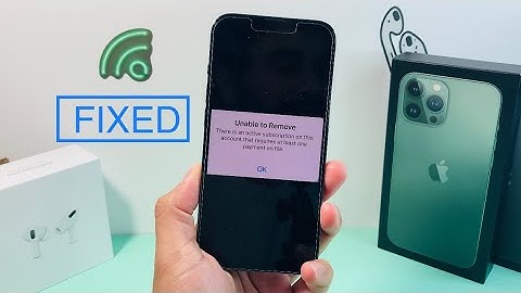 Unable to Remove Payment Error iPhone (FIXED)