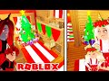 We DECORATED A Christmas Cabin With Our KIDS During A SNOW STORM In Adopt Me! (Roblox)