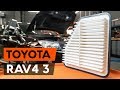 Как заменить воздушный фильтр двигателя на TOYOTA RAV 4 3 (XA30) [ВИДЕОУРОК AUTODOC]