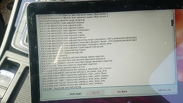 Hoe u handmatig waarden voor service/inspectie, dagen en kilometers instelt op een Volkswagen van...