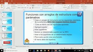 ejemplo funciones con arreglos de estructura como parametro 1