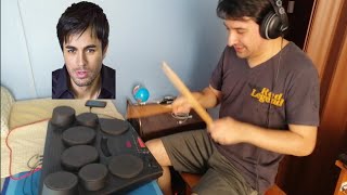 Enrique Iglesias - Miente (Drum cover Yamaha DD75)