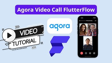Agora Video Call FlutterFlow Tutorial #flutterflow