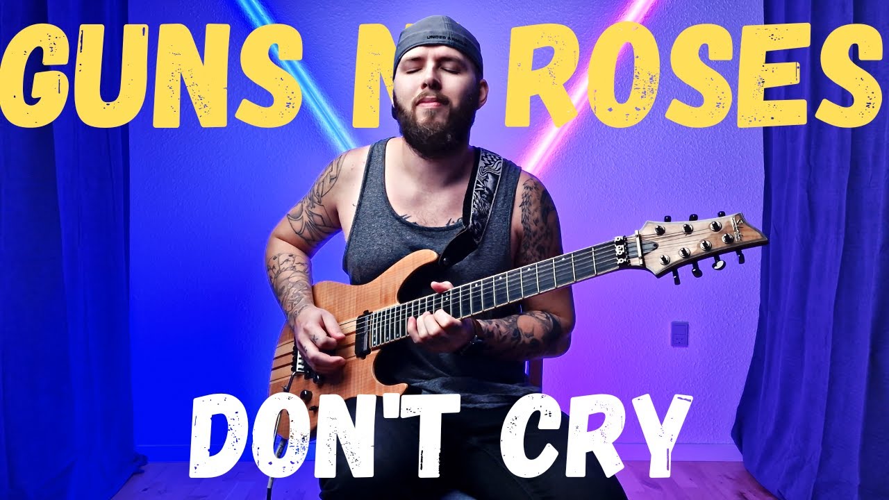 Don't Cry Guns N' Roses Electric Guitar Cover Simon Lund Music