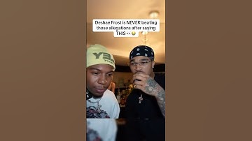 Deshae Most Sus Moment Ever 😭 #shorts #deshaefrost #plaqueboymax #funny