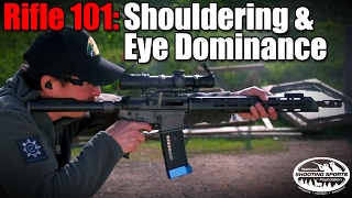 Shouldering a Rifle \& Eye Dominance | Rifle 101 with Top Shot Chris Cheng