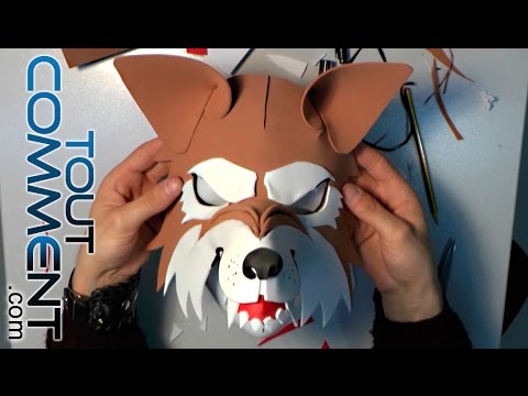 Vidéo: Comment Faire Un Masque De Loup