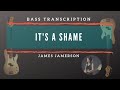 James Jamerson Bass Transcription on "It's a Shame" by The Spinners