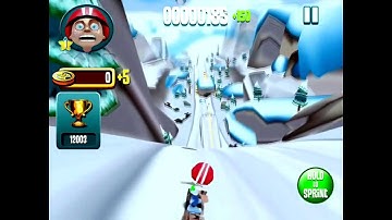 Skiing Fred iOS iPhone / iPad Gameplay Review - AppSpy.com