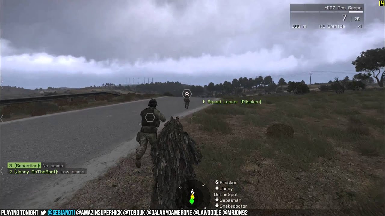 Arma 3 - Game night highlight: Headshot xbox 360 wireless controller
