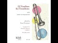 Vocalise N°17 tenor clef, Mathilde Marchesi, Larghetto