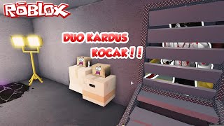 PENYAMARAN KOCAK DUO KARDUS BUAT MELAWAN KILLER SADIS ROBLOX!! - SURVIVE THE KILLER