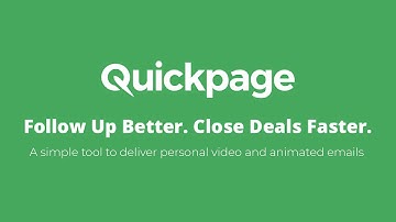 How Does Quickpage Solve Salespeople