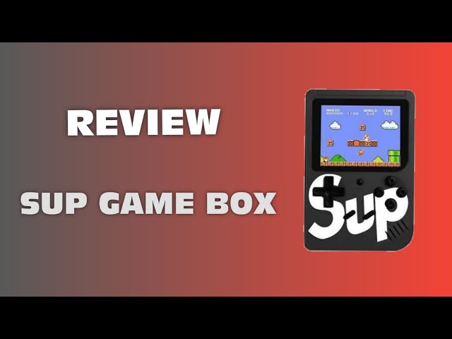 MINI VIDEO GAME - SUP GAME BOX 400 in 1 