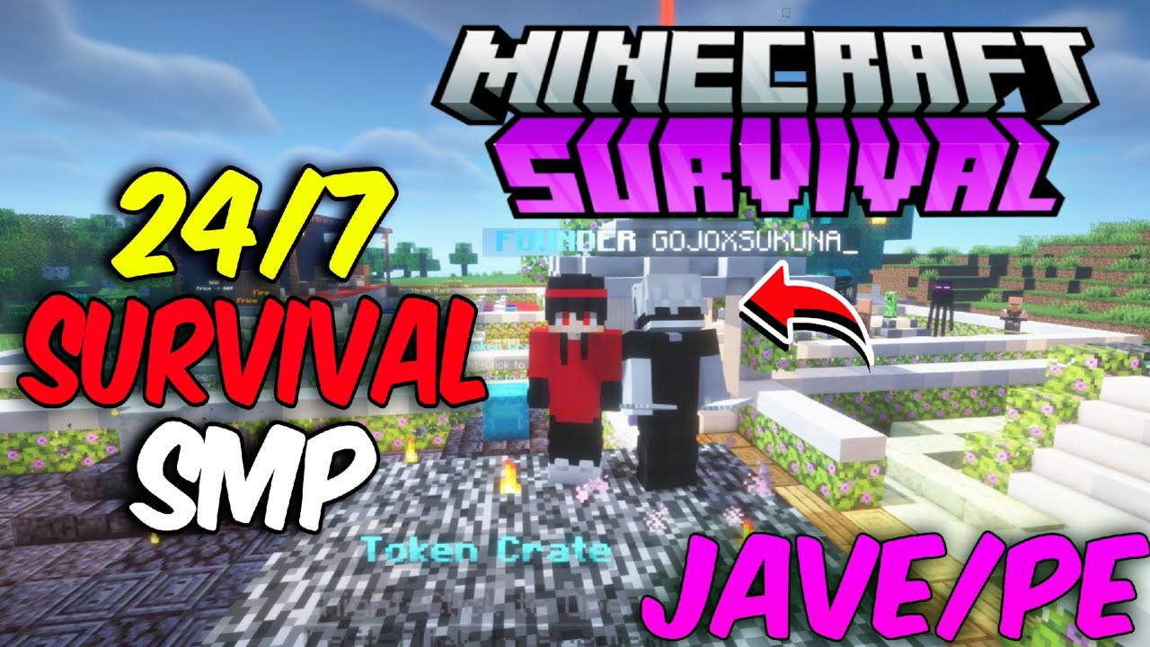 💝 New Best Public Survival Smp Server For Minecraft 👻 Java/Pe/Pojav 24/ ...