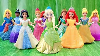 ASMR 5 MYSTERY SURPRISES Disney Princess Barbie Miniature Dolls Satisfying Unboxing NO Talking Video
