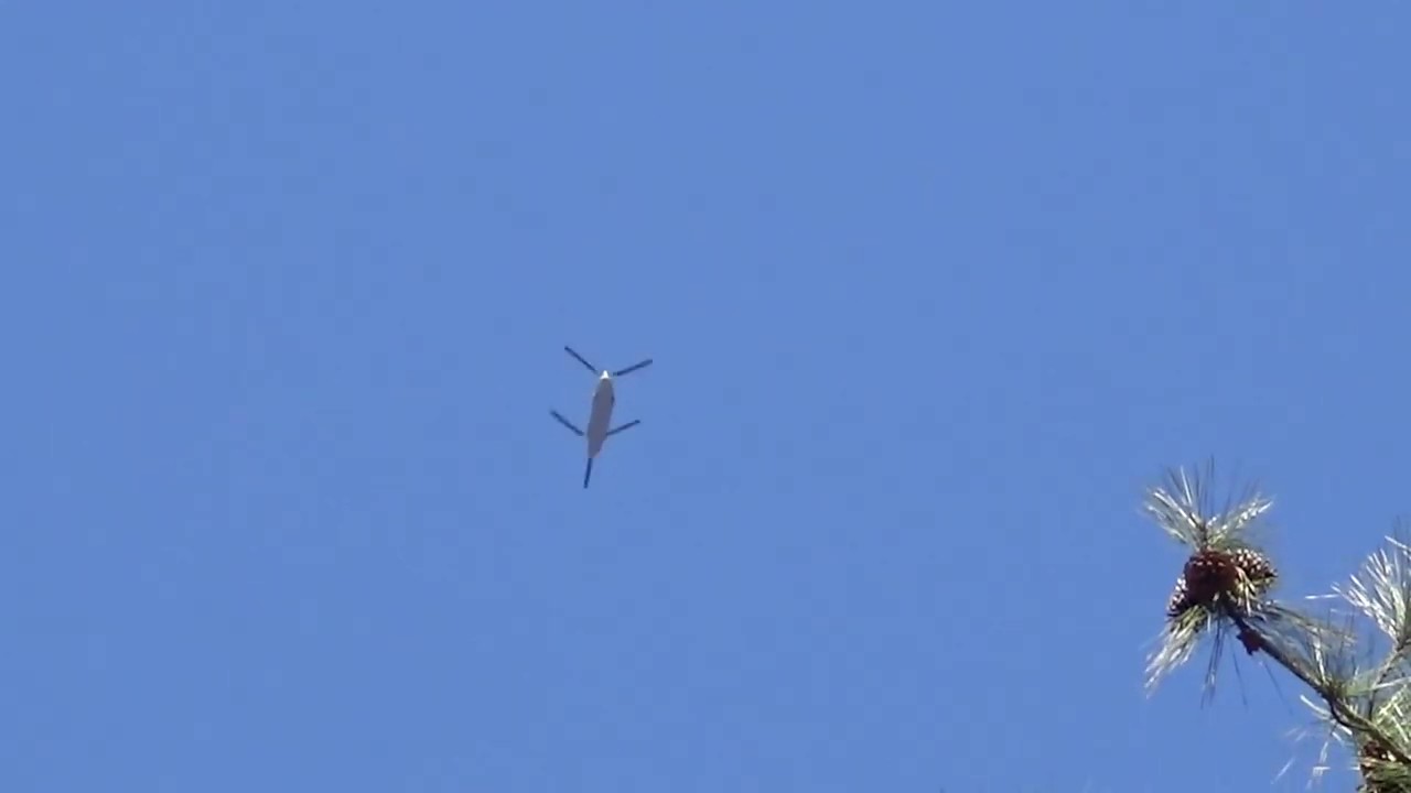 US Army Ch-47 flyover, Southern Va