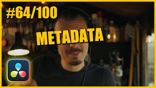 DaVinci Resolve Metadata