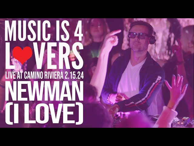 Newman (I Love) at Music is 4 Lovers [2024-02-15 @ Camino Riviera, San Diego] [MI4L.com] class=
