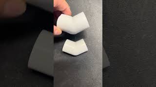 Which pvc fitting is longer? 45 degree elbow from Circo Innovations… #circopvc #snapclamp #pvc