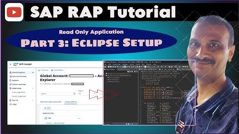 Part 3 : Eclipse Setup for BTP